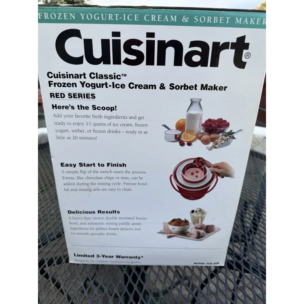 Cuisinart new box
